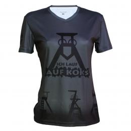 Ich lauf auf Koks Funktions T-shirt  prospergrau für Frauens Angebot kostenlos vergleichen bei topsport24.com.