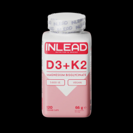 Inlead Vitamin D3 + K2 + Magnesium, 120 Kapseln Angebot kostenlos vergleichen bei topsport24.com.