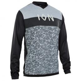 ION Langarm-Scrub AMP Bikeshirt, für Herren, Größe XL, Radtrikot, Fahrradbekleid