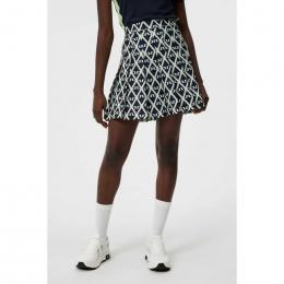 J.Lindeberg Adina Print Skirt Damen | geo jl navy M