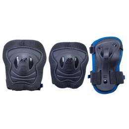 K2 Pro Pad Raider Protektorenset (XS, schwarz/blau)