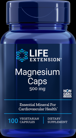 Life Extension - Magnesium Caps 500mg 100 Kapseln - Mineralien & Vitamine