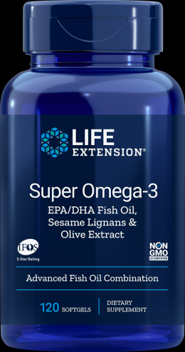 Life Extension - Super Omega 3 - EPA/DHA 120 Softgels - Fettsäuren & Vitamine