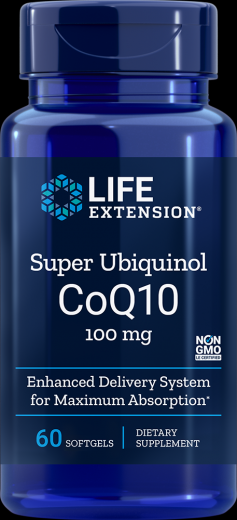 Life Extension Super Ubiquinol CoQ10 - 100mg - 60 Kapseln