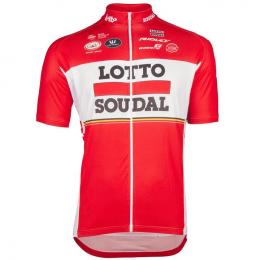 LOTTO SOUDAL 2017 Kurzarmtrikot, für Herren, Größe 3XL, Radlertrikot, Rennradbek