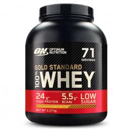 MHD 07/2024 Optimum Nutrition 100% Whey Gold Standard 2270g Schokolade Erdnussbutter