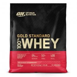 MHD 08/2024 Optimum Nutrition 100% Whey Gold Standard 4530g Erdbeere