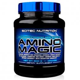 MHD 08/2024 Scitec Nutrition Amino Magic 500g Orange