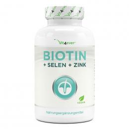 MHD 09/2024 Vit4ever Biotin + Selen + Zink 365 Tabletten