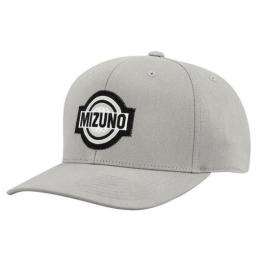 Mizuno Cap Patch Snapback grau