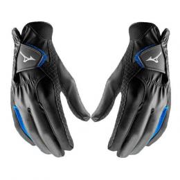 Mizuno RainFit Paar Golf-Handschuhe Herren | schwarz L