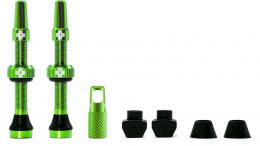 Muc-Off Tubeless Valve Kit 60 mm GREEN 60 MM