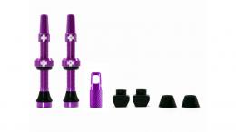 Muc-Off Tubeless Valve Kit 60 mm PURPLE 60 MM