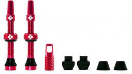 Muc-Off Tubeless Valve Kit 60 mm RED 60 MM