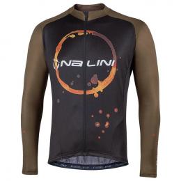 NALINI Coffee Langarmtrikot, für Herren, Größe 2XL, Fahrradtrikot, Radbekleidung