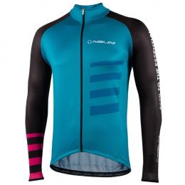 NALINI Stripes Langarmtrikot, für Herren, Größe L, Radtrikot, Fahrradbekleidung