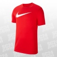 Nike Dri-FIT Park 20 HBR SS Tee rot/weiss Größe XXL