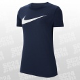 Nike Dri-FIT Park 20 HBR SS Tee Women blau/weiss Größe M