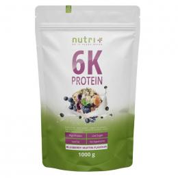 Nutri+ Vegan 6K Protein 1000g Blaubeer-Muffin