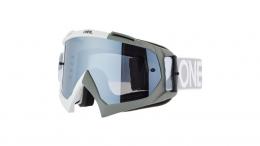 O'Neal B-10 Twoface Goggle WHITE/GRAY - SILVER MIRROR ONE SIZE