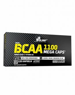 Olimp BCAA MEGA CAPS 120 Caps á 1100 mg Angebot kostenlos vergleichen bei topsport24.com.