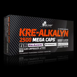 Olimp Kre-Alkalyn 120 MegaCaps 2500 Angebot kostenlos vergleichen bei topsport24.com.