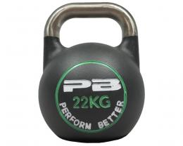 PB Competition Kettlebells - Schwarz/Hellgrün 22 kg Angebot kostenlos vergleichen bei topsport24.com.