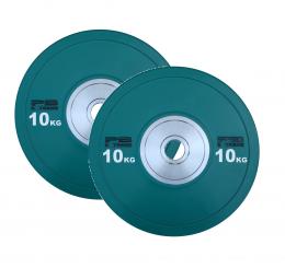 PB Extreme Competition Bumper Plate - Grün 10kg (Paar)