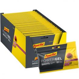 POWERBAR Powergel Shots Rasperry 24 Stck./Karton, Energie Gel, Sportlernahrung