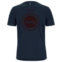 SANTINI T-Shirt Eroica Nova, für Herren, Größe 2XL, Bike Trikot, Mountainbike Be