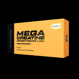 Scitec Nutrition Mega Creatine Monohydrate Creapure 1320, 120 Kapseln