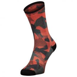 SCOTT Trail Camo Map Crew Radsocken, für Herren, Größe M, Rennrad Socken, Radspo