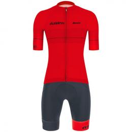 Set La Vuelta ALTO DE L'ANGLIRU 2020 (Radtrikot + Radhose), für Herren, Fahrradb