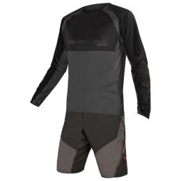 Set (Radtrikot + Radhose) ENDURA MT500 Burner II Set (2 Teile), für Herren