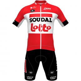 Set (Radtrikot + Radhose) LOTTO SOUDAL PRR Summer 2022 Set (2 Teile), für Herren