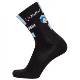 TEAM DSM 2022 Radsocken, für Herren, Größe L-XL, Radlersocken, Fahrradkleidung