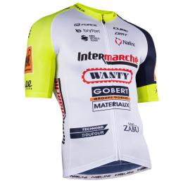 TEAM INTERMARCHÉ-WANTY-GOBERT 2022 Kurzarmtrikot, für Herren, Größe M, Fahrradtr