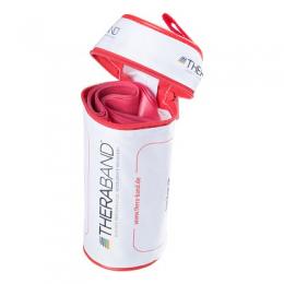 TheraBand Fitnessband 250 cm in Reißverschlusstasche, Medium