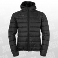 uhlsport Essential Puffer Hood Jacket schwarz Größe XXL