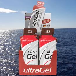 UltraSPORTS ultraPERFORM Gel Beutel 24x35g COLA+Coffein
