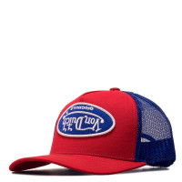 Unisex Cap - Trucker Cap - Red / Blue