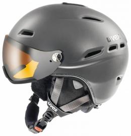 uvex HLMT 200 Skihelm (55-58 cm, 20 anthracite mat)