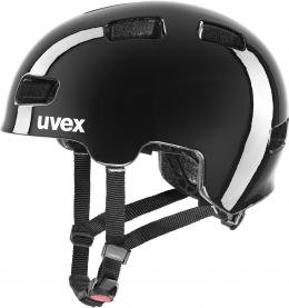 uvex HLMT 4 Kinder-Fahrradhelm (55-58 cm, 12 black)