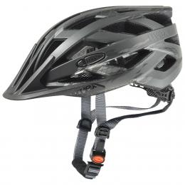 uvex i-vo cc Fahrradhelm (52-57 cm, 11 black/smoke matt)