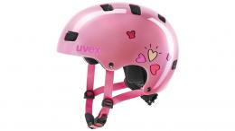 Uvex Kid 3 Skate Helm Kids/Teens PINK HEART 55-58CM