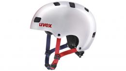 Uvex Kid 3 Skate Helm Kids/Teens RACE SILVER 51-55CM