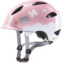uvex Oyo Fahrradhelm (46-50 cm, 01 butterfly/pink)