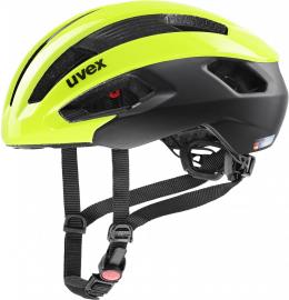 uvex Rise cc Fahrradhelm (56-59 cm, 01 neon yellow/black matt)