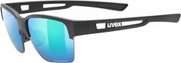 uvex sportstyle 805 Colorvision Sportbrille (2295 black mat, colorvision/mirror green (S3))