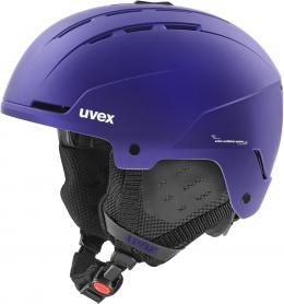 uvex Stance Skihelm (51-55 cm, 13 purple blash matt)